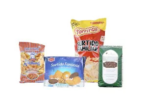 Bolsa con sello y traslape